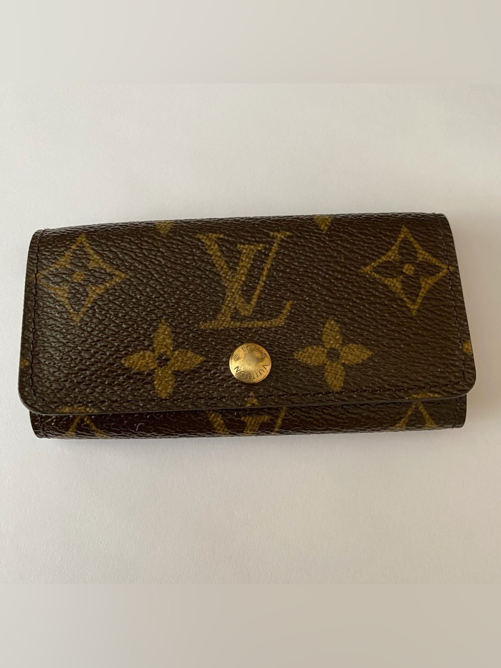 LOUIS VUITTON MONOGRAM 4 KEY HOLDER